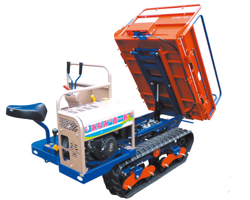 日本筑水3B61FLDP农场运输机 乘坐式履带搬运车 农用果园运输车