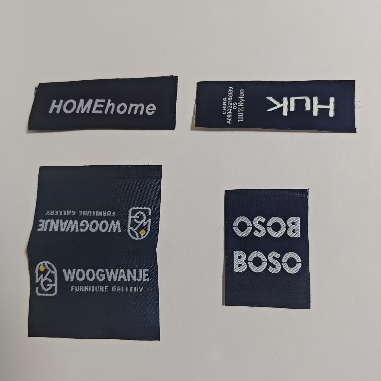 服装领标现货尺码标logo洗水标商标唛头领口标小布标服装辅料