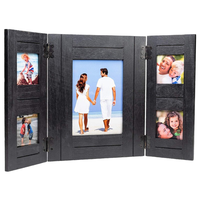 Cross-border Wooden Collage Photo Frame Ornaments Life Ritual Sense Family Photo Album Frame Can Be Hung Home Farmhouse Decoration