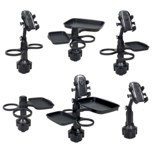 2024 new car mobile phone holder tray dinner plate car multifunctional storage beverage coffee hamburger cup holder
