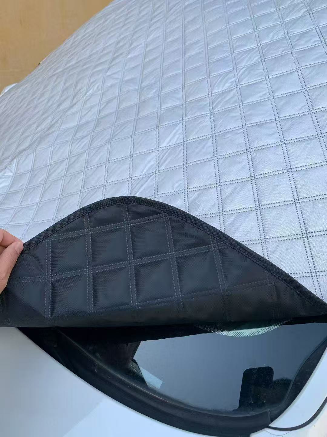 Car Snow Shield, Car Front Windshield Cover, Magnetic Snow Shield with Rearview Mirror Cover, Thickened Snow Shield, Cross-Border Hot Model