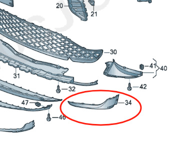 Id4Crozz Front Bumper Lower Corner Net Decorative Panel 11g853665/666 Original Brand New