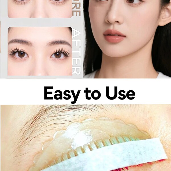Wallblack eyelashes cover film paper keratin