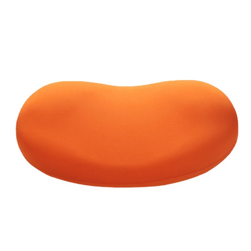 SAIEN nuevo color sólido gato vientre almohada de espuma de memoria lenta recuperación almohada cervical red gato rojo vientre almohada