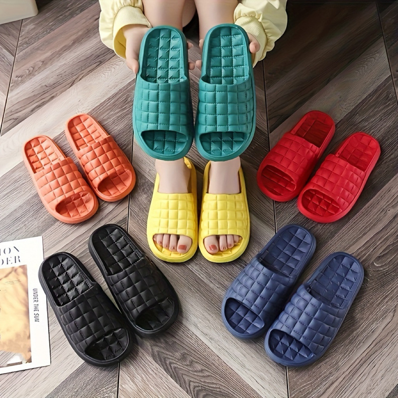 P 60810 Soft Silent Foam Slippers Cross-Border Export
