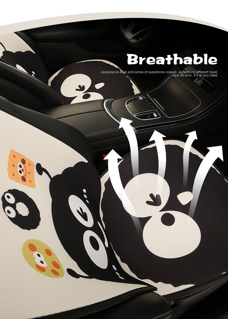 Car Seat Cushion Four Seasons Universal Seat Cushion Cartoon