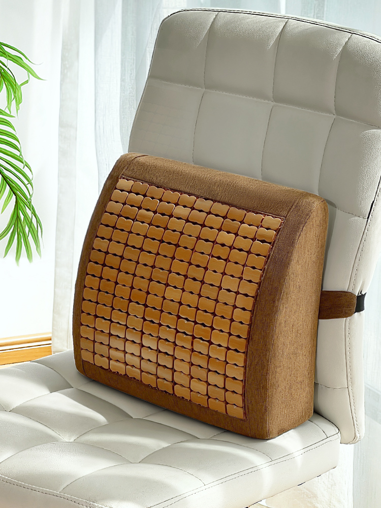 Summer Office Sedentary Waist Cushion Mahjong Mat Seat Cushion Lumbar Cushion Lumbar Pillow Pregnant Woman Back Cushion