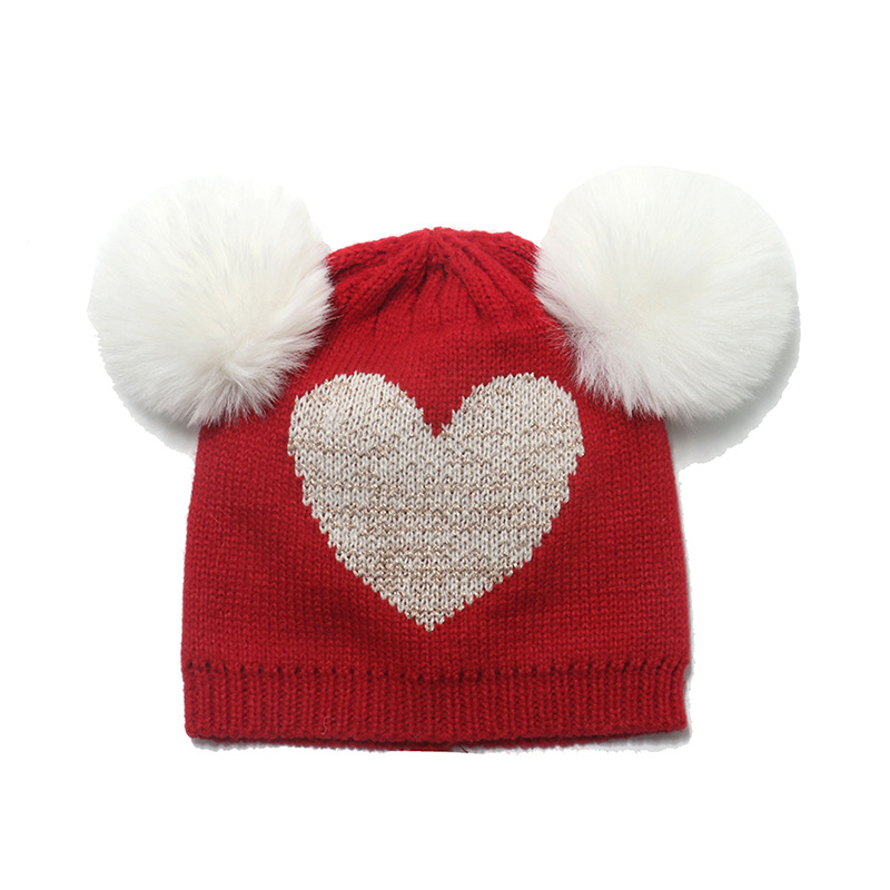 Warm Knitted Wool Hat For Women And Girls Simple Solid Colour_voghion.com