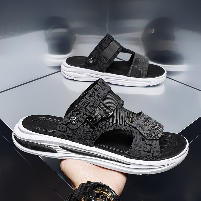 2024 verano nuevo versátil sandálias casuales sandalias de moda al aire libre para hombres zapatillas deportivas para hombres