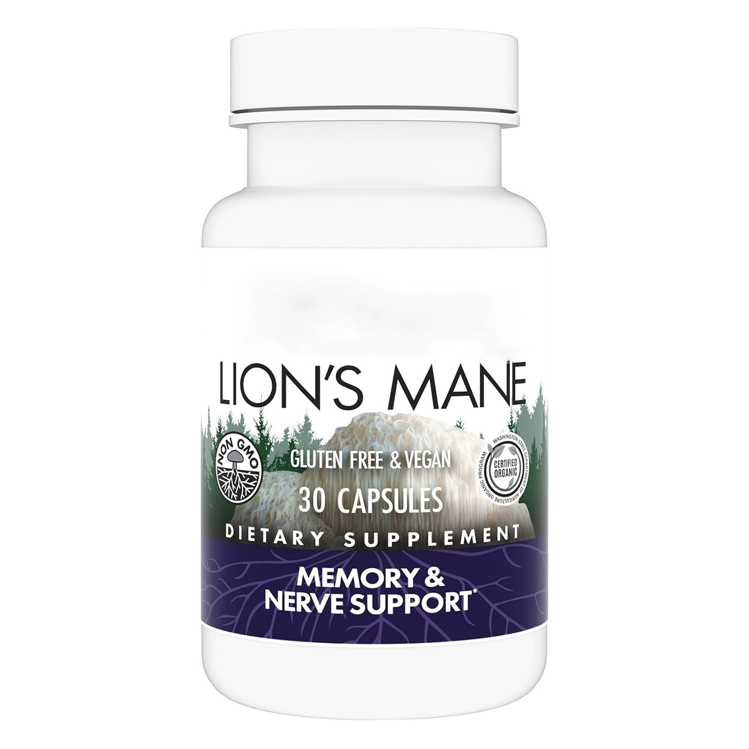 Капсулы с грибом львиная грива, бестселлеры для трансграничной торговли, могут быть изготовлены на заказ (OEM).