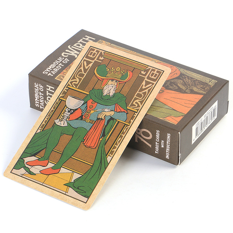 Symbolic Tarot Of Wirth Oracle Cards For Party Games And Divination_voghion.com