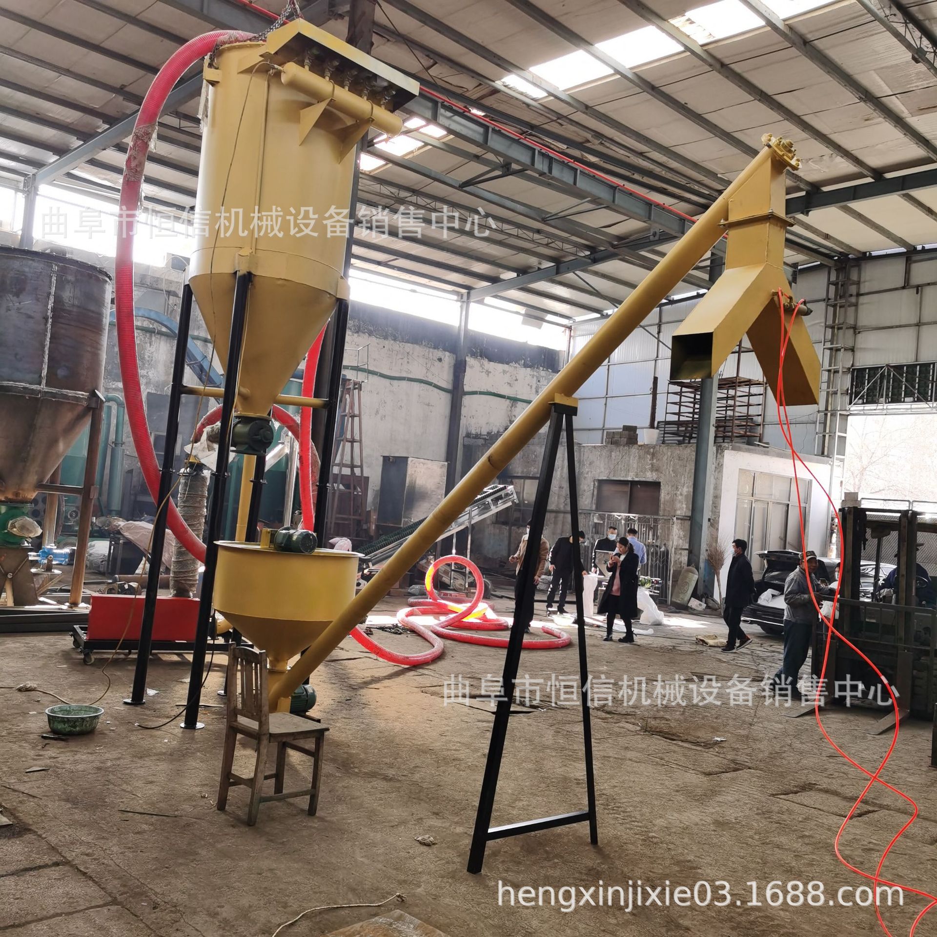 新疆粮食作物气力吸粮机zcjb 石灰石粉负压气力吸灰机 自产自销