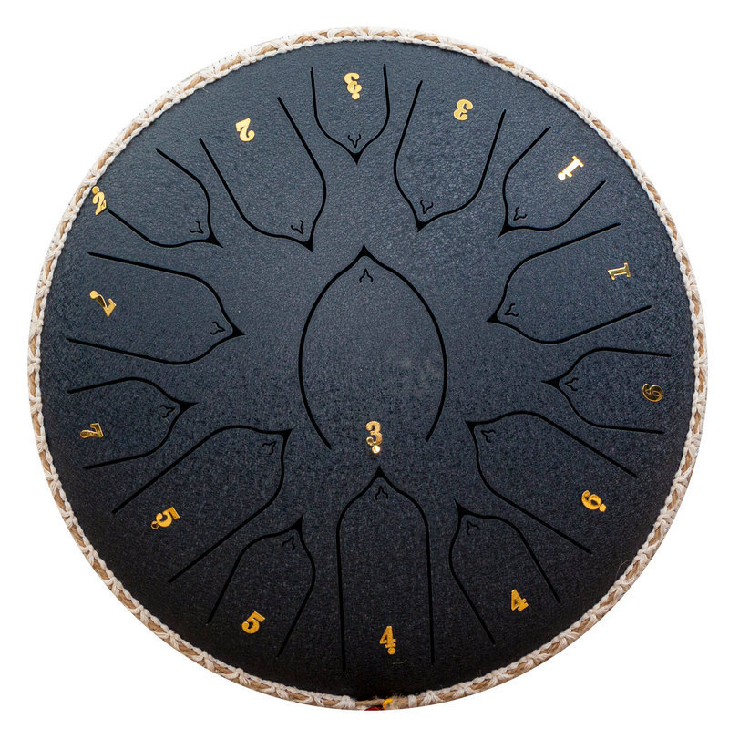 Comercio exterior transfronterizo tambor etéreo 6 / 8 / 10 / 12 pulgadas 15 tonos tambor de niños olvidar tambor de preocupación tambor de disco adulto tambor etéreo