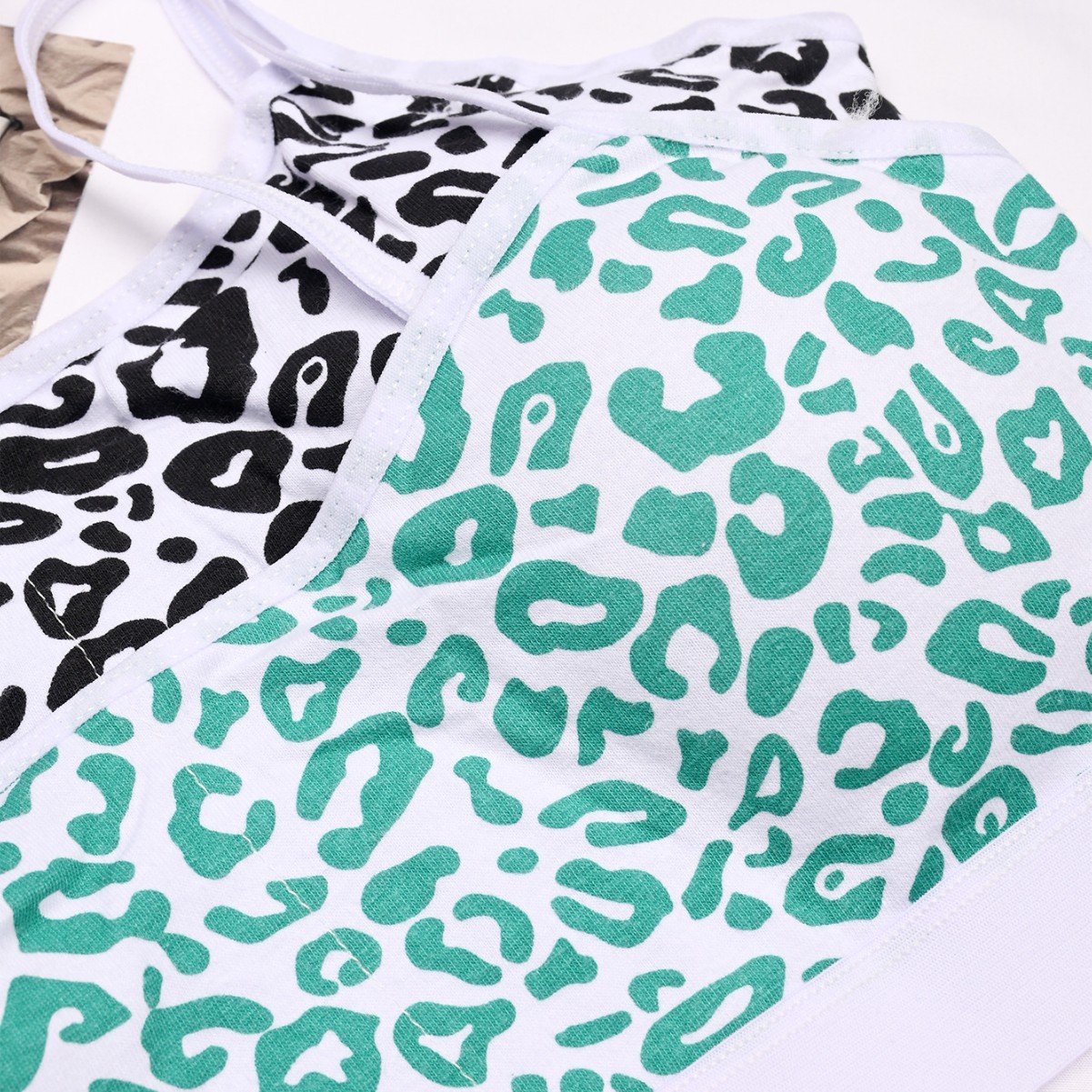 Ropa interior deportiva para niñas, sujetador de desarrollo para estudiantes de secundaria, copa fija, ropa interior de algodón para niñas, 12-16 años