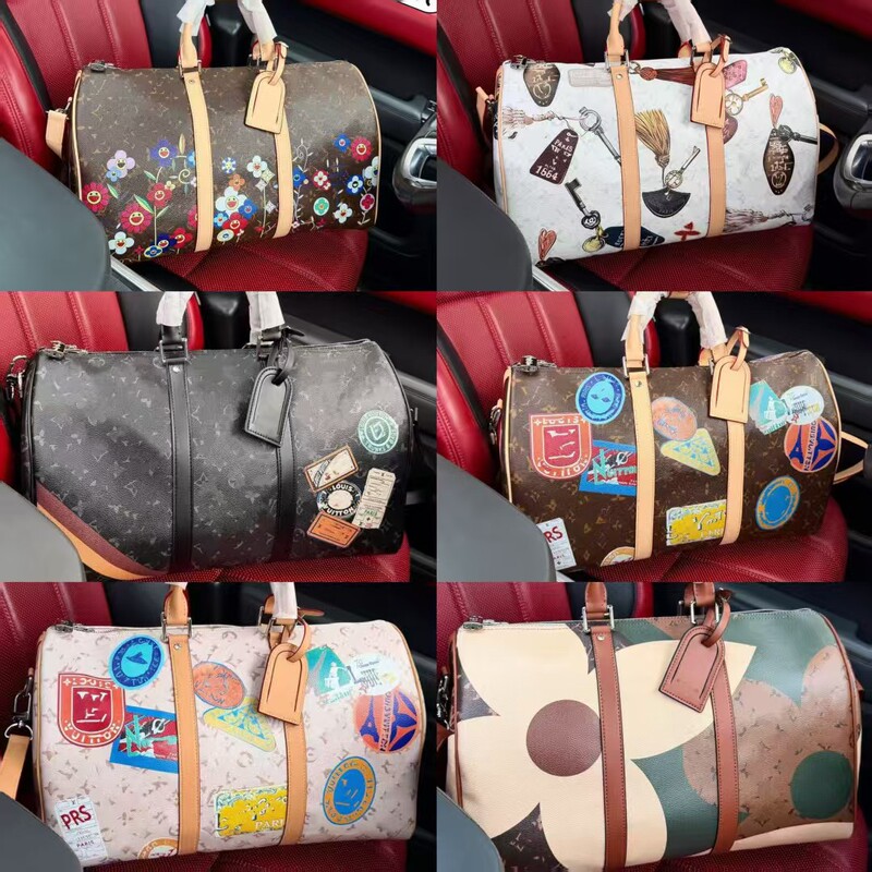 New Keepall handbag, versatile for commuting, pillow bag with large capacity, suitable for fitness and travel, shoulder and crossbody tote bag