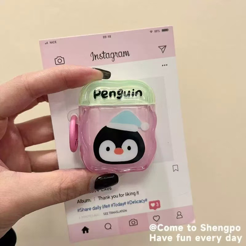 Cute gatito cachorro pingüino West High para Apple Airpods 4 generación inalámbrica Bluetooth auriculares caso pro2
