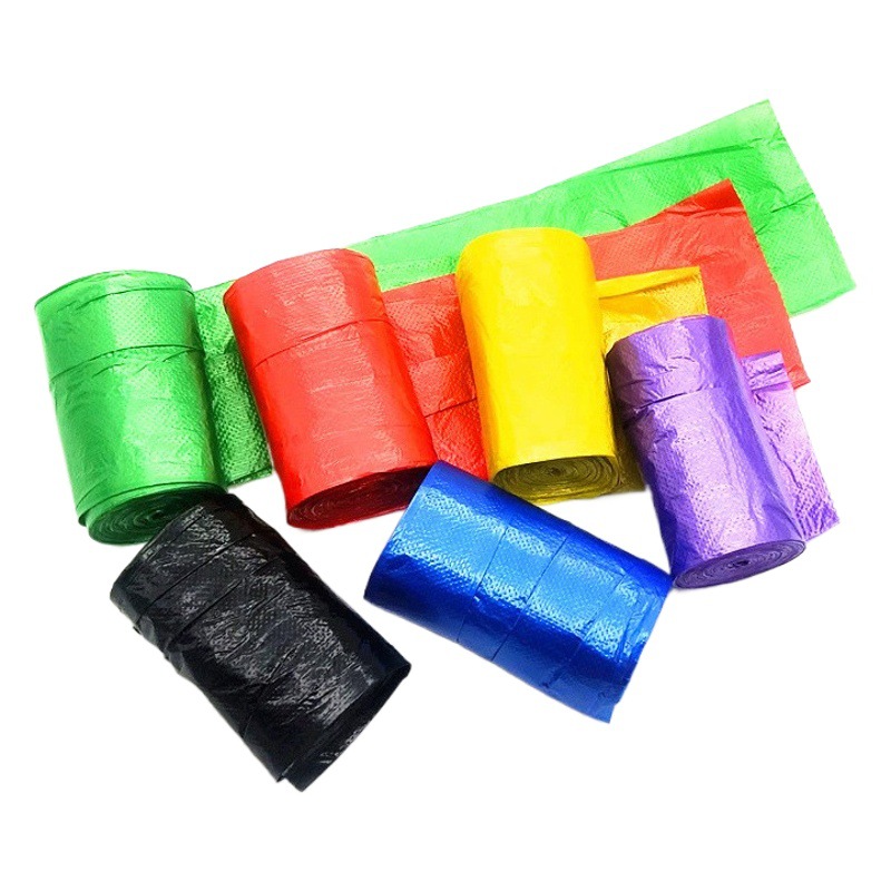 Suministro directo de fábrica bolsa de basura hogar engrosada negro desechable bolsa de basura grande 50*60 al por mayor