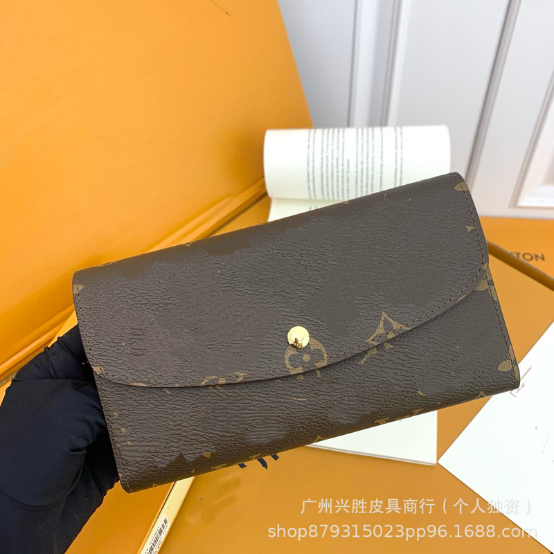 High-Quality Foreign Trade Style Doudou 70% off Coin Purse Envelope Style 70% off Wallet Card Holder with Photo Album and Multiple Card Slots