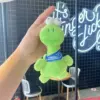 Green dinosaur, big eyes