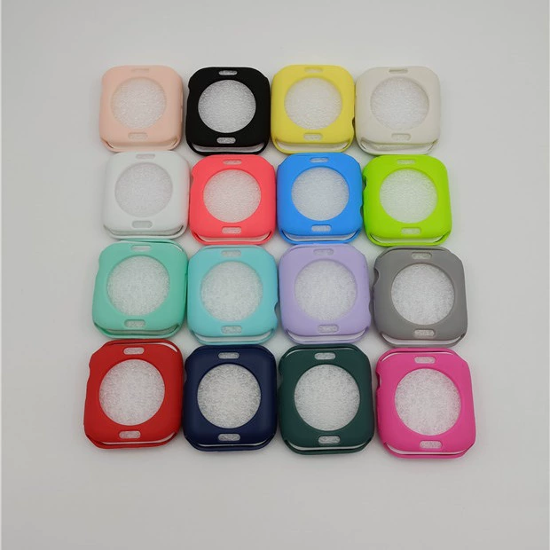 Для Apple Watch45678 поколения матовый ТПУ половина упаковки чехол для часов Apple watch7 чехол для часов