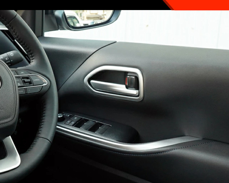 Suitable for Toyota 22 VOXY NOAH 90 series modified inner door bowl decoration front inner handle special patch frame