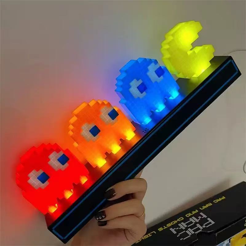 Luz de control sonoro de píxeles, luz de control sonoro, luz de captación de sonido, luz de cabezal de cama, luz de control sonoro