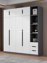 全实木衣柜家用卧室小户型经济型现代简约结实耐用儿童衣橱