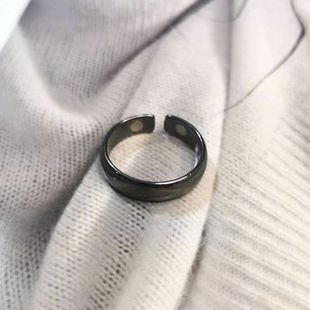 Amazon Spot Personalized European and American Electroplated Rose Gold Ring Men's Magnetic Health Care Open Magnet Ring Wholesale