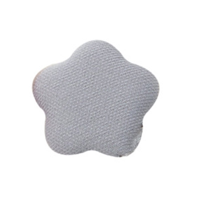 Серый цветок сливы + Задняя пряжка плюс ткань