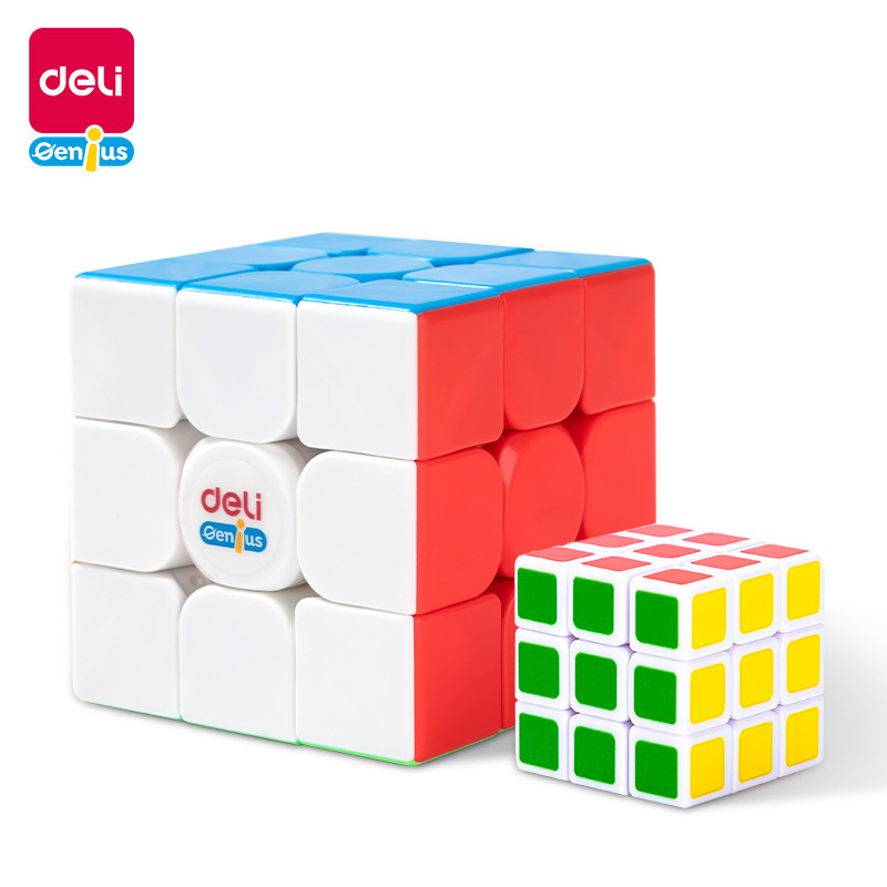 Deli 74504 Two, Three and Four Rank Competition Use Rubik's Cube Children's Boys' and Girls' Educational Toys School Gift