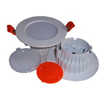 2.5寸压铸筒灯外壳高档筒灯套件新款热销工程家居筒射灯外壳厂家