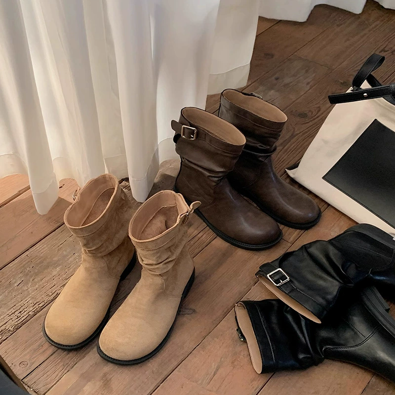 Martens, демисезонные удобные полусапожки, корейский стиль