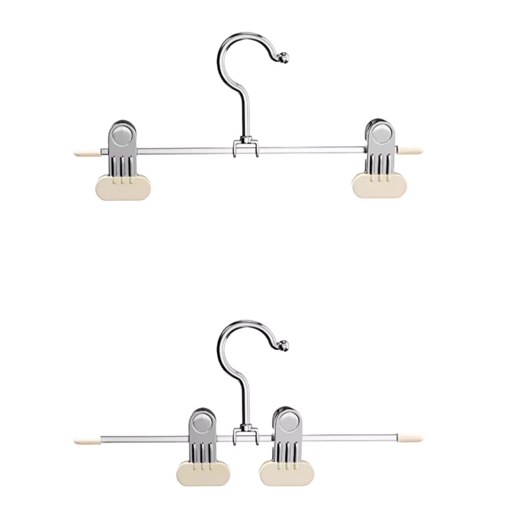 Pantalones colgantes, pantalones colgantes, artefactos de almacenamiento especiales, falda doméstica sin marcas, percha de ropa de acero inoxidable, colgantes de pantalones colgantes