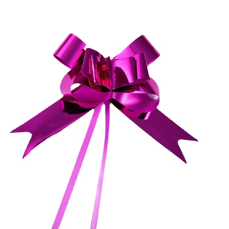 Comercio exterior Venta caliente 23 ajuste brillante mano tire flor regalo embalaje aluminizado película arco Navidad bolsa manzana tire flor