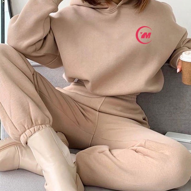 Women's Clothing clothing women's fashion casual fashion sexy navel baring printed waist hooded women's sweater suit_voghion.com