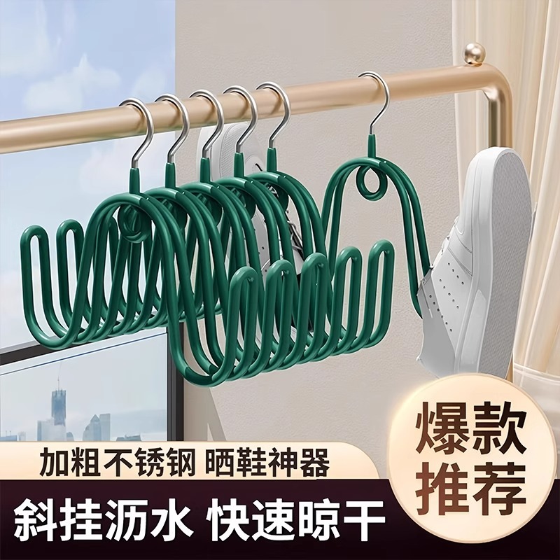 신발 건조대, 발코니 방풍 샌들 건조대, 실내 및 실외 신발 건조대, 접이식 옷걸이, 가정용 야외 신발 건조대