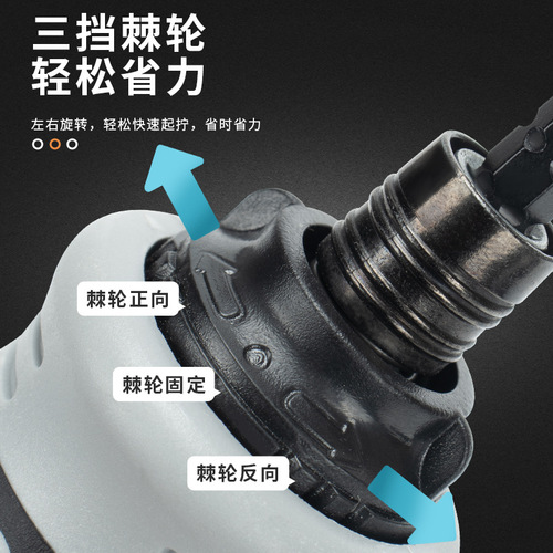 Ratchet dual-purpose screwdriver cross-shaped dual-purpose mini screwdriver retractable labor-saving multi-function screwdriver wholesale