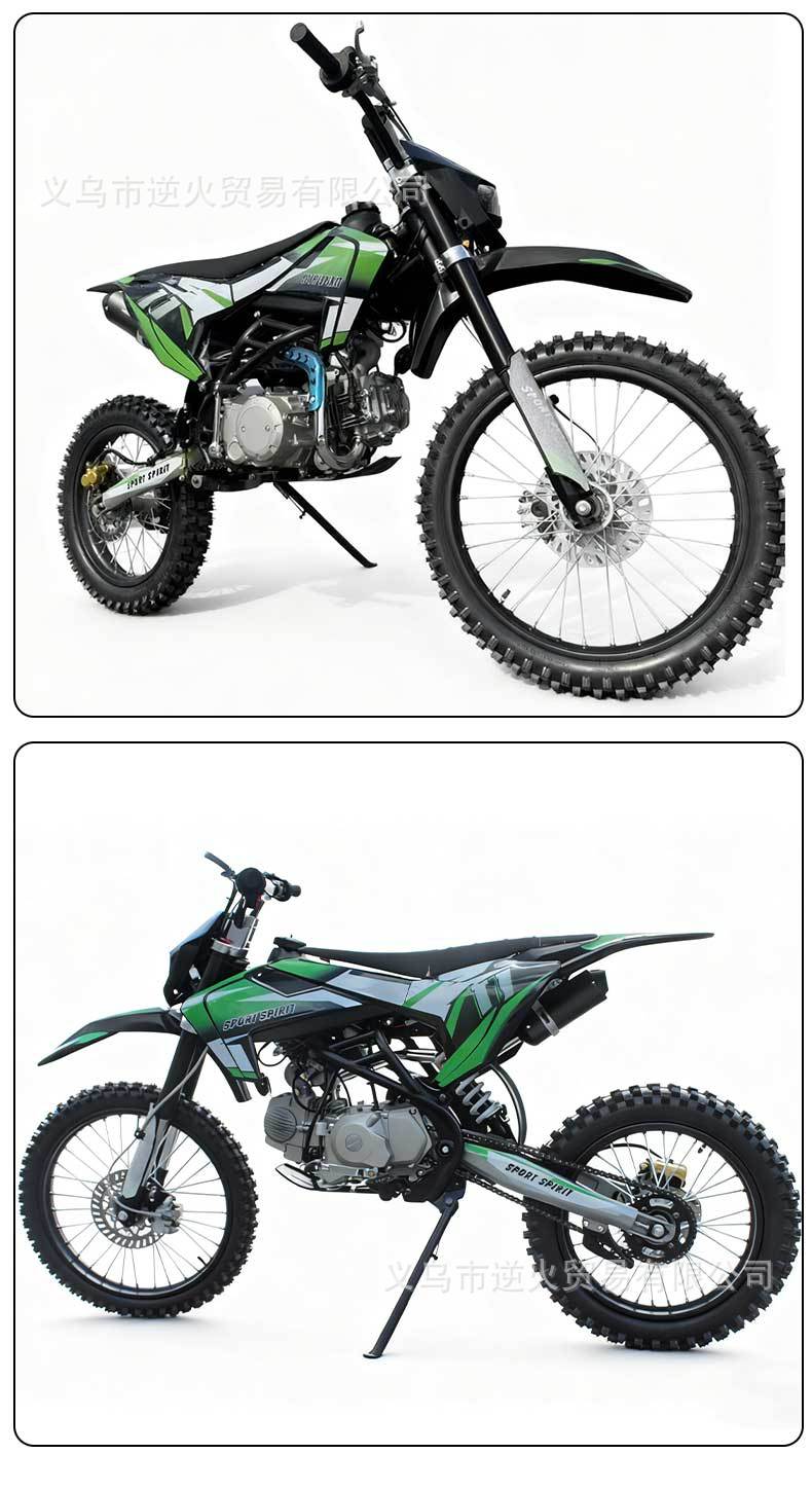 Cross-Border Export of Adult 125Cc Single-Cylinder Four-Stroke Air-Cooled High-Performance Racing Two-Wheel Off-Road Motorcycles