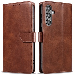 2025 New Cross-Border Dropshipping Suitable for Samsung Galaxy S245G6.2 Mobile Phone Artificial Leather Cross-Border