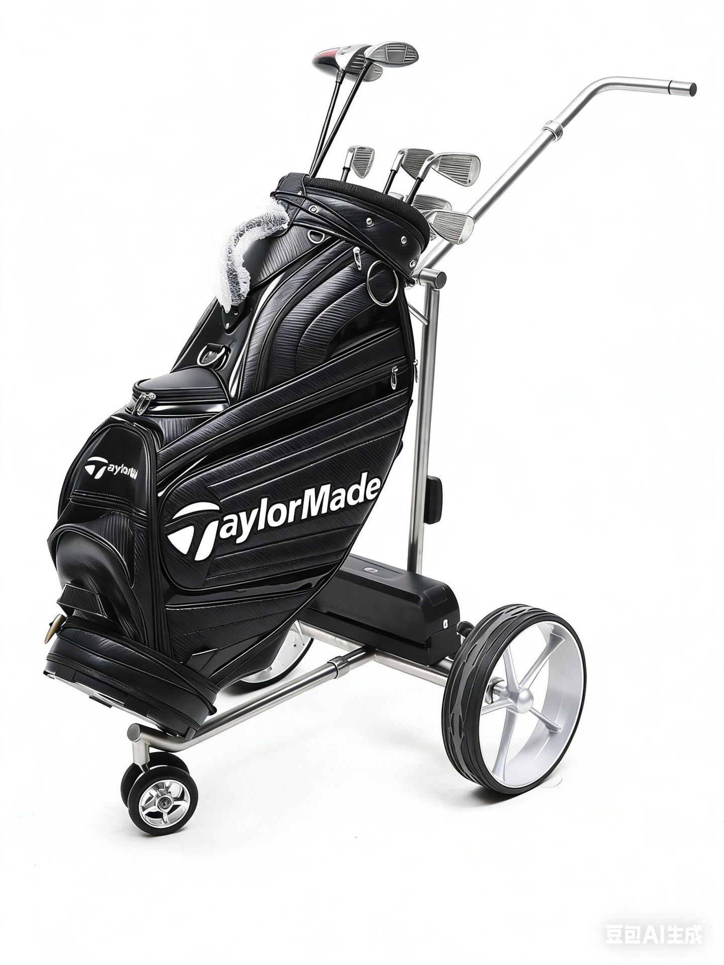 Golf inteligente sigue el coche de tres ruedas plegable 304 acero inoxidable transfronterizo suministro de productos de comercio electrónico fabricante