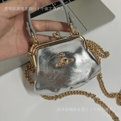 西太后包包土星饺子包新款手提单肩包斜挎迷你女小水饺造型链条