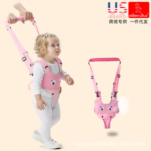 Cross-Border Amazon Children's Toddler Belt Baby Anti-Lost Walking Baby Walking Breathable Anti-Strangle Manufacturer Popular Factory
