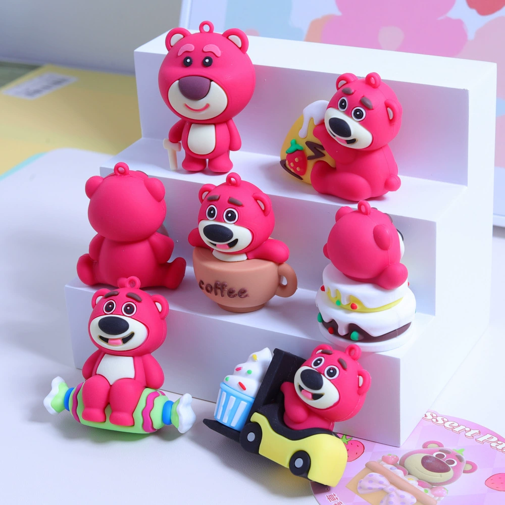 Dessert doll PVC, cream phone case, pendant, material, new collection, handmade