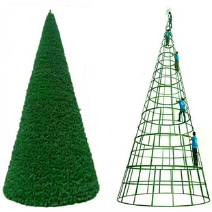 Large Christmas Tree 3m/4/5/6/8/10/ 12m Frame Arrangement Atmosphere Mall Square High-End Bare Tree