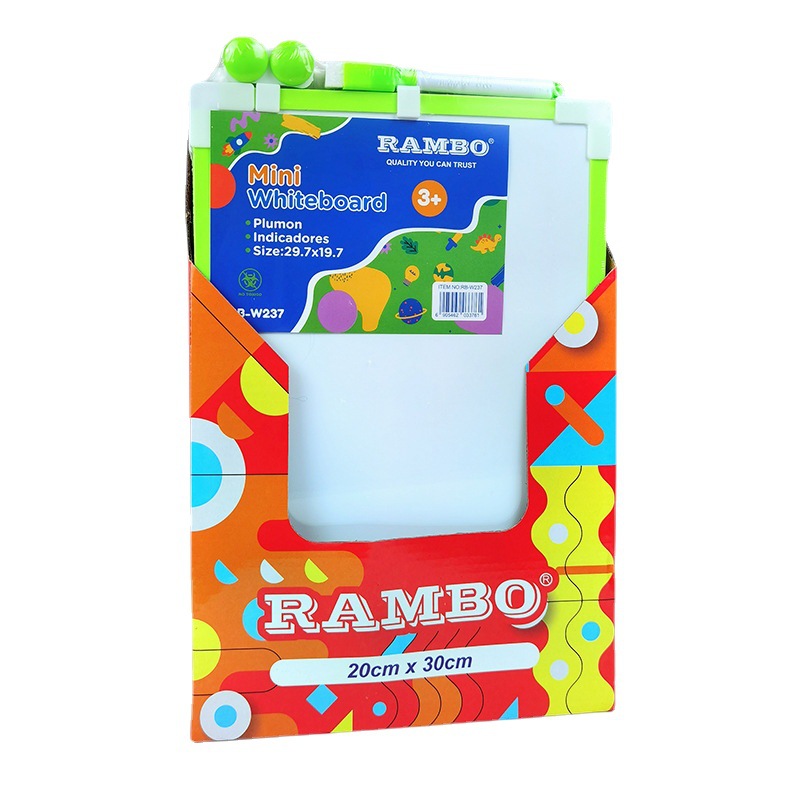 儿童双面磁性小白板家用教学移动桌面笔记本白板写字板干擦涂鸦墙