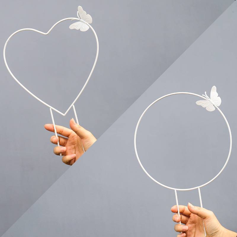 ★★흰 하트 모양의 나비 + 둥근 나비 * 1 2 나비