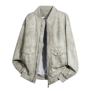 Free Shipping Baseball Top Spring and Autumn New Arrival Oversized Trendy Brand Jacket Jacket Men's Casual New Fashionable plus size Loose