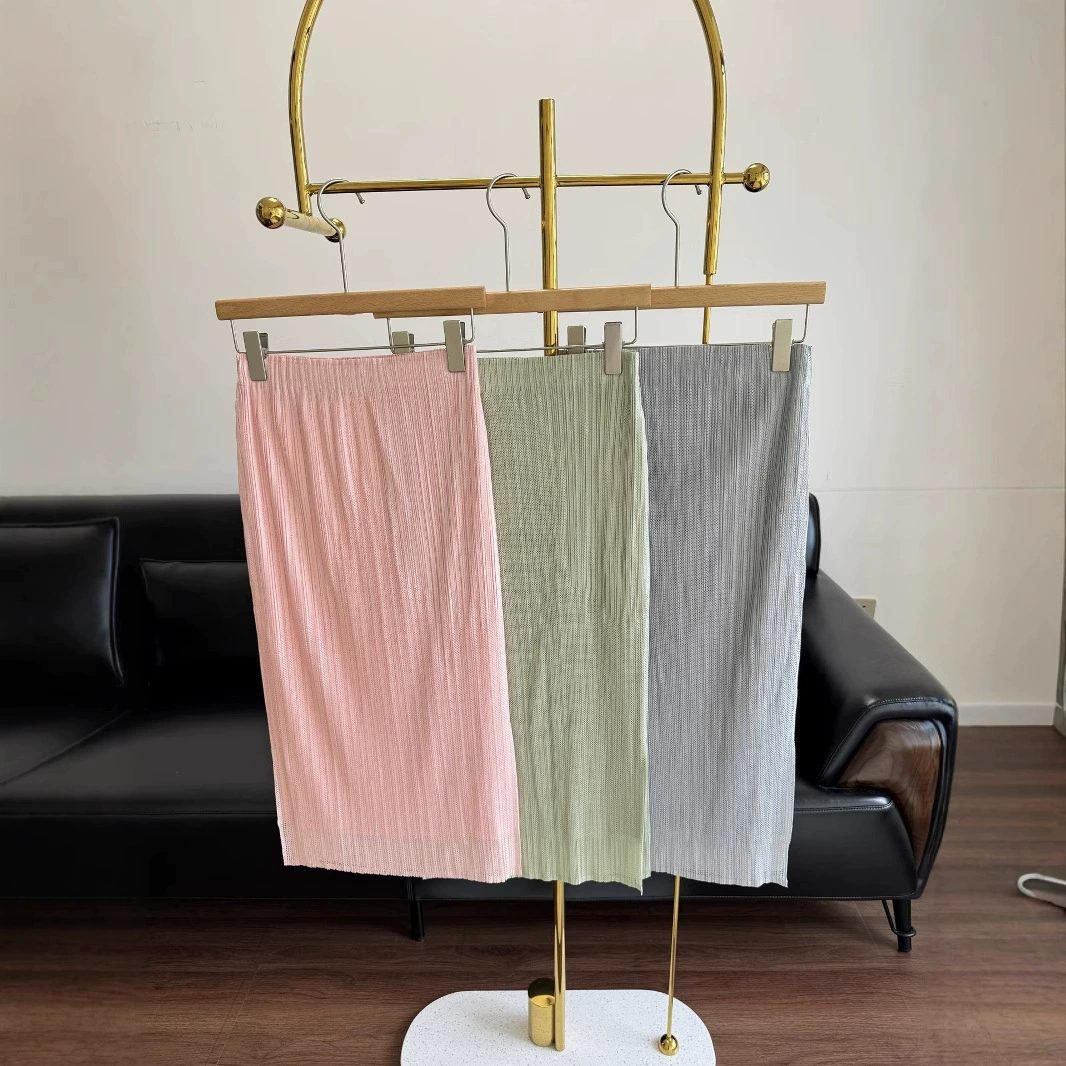 25ss ранняя весна новая женская плиссированная двухслойная юбка 250621