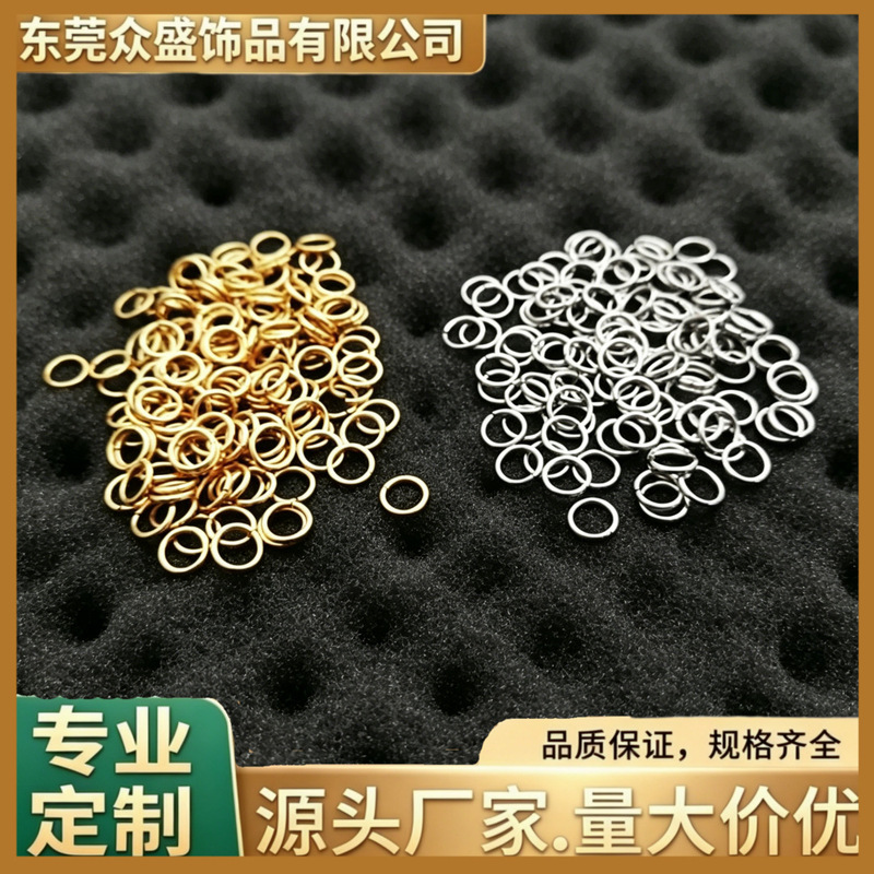 Manufacturer wholesale jewelry accessories stainless steel closed rings/loops for bracelets and necklaces Manufacturer wholesale jewelry accessories stainless steel closed rings/loops for bracelets and necklaces
