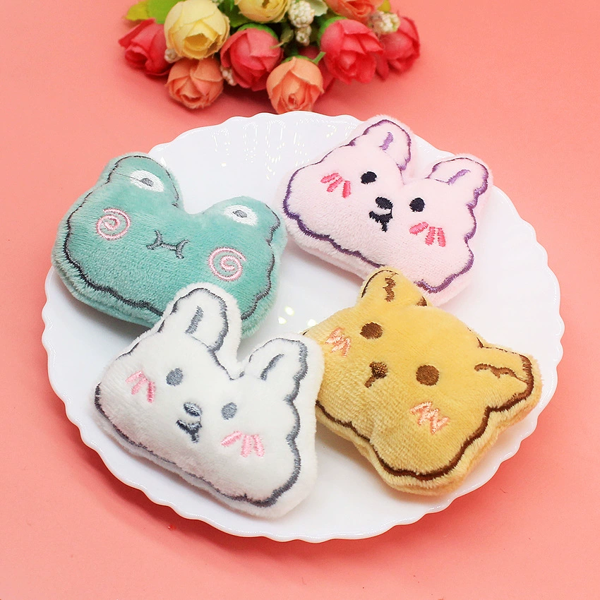 Мультяшная креативная милая handmade заяц, аксессуар для волос, зажим для волос, сумка, новая коллекция, с маленькими мишками, лягушкой